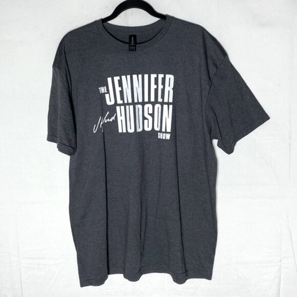 Gildan Grey The Jennifer Hudson Show Crew Neck T Shirt XL - Picture 1 of 15